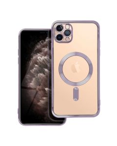 ELECTRO MAG COVER case compatible with MagSafe for IPHONE 11 Pro Max deep purple