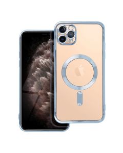 ELECTRO MAG COVER case compatible with MagSafe for IPHONE 11 Pro Max blue