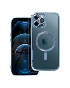 ELECTRO MAG COVER case compatible with MagSafe for IPHONE 12 Pro Max blue