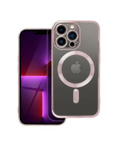 ELECTRO MAG COVER case compatible with MagSafe for IPHONE 13 Pro rose gold