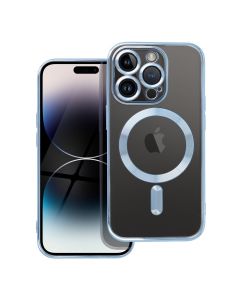 ELECTRO MAG COVER case compatible with MagSafe for IPHONE 14 Pro blue