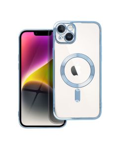 ELECTRO MAG COVER case compatible with MagSafe for IPHONE 14 Plus blue