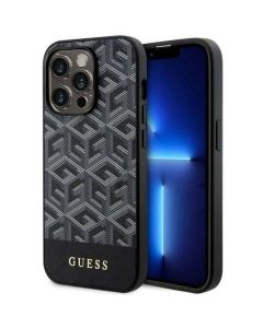 GUESS case for IPHONE 14 Pro GUHMP14LHGCFSEK (MAG GCUBE) black