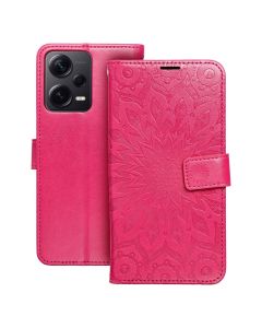 MEZZO Book case for XIAOMI Redmi Note 12 5G mandala magenta