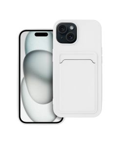 CARD case for IPHONE 15 white 