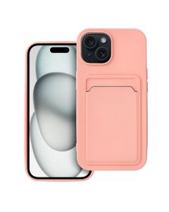 case CARD for IPHONE 15 pink 