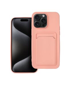 CARD case for IPHONE 15 Pro Max pink 