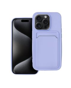 CARD case for IPHONE 15 Pro violet 