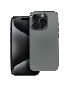 METALLIC Case for IPHONE 15 Pro grey