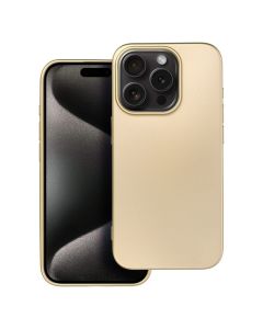 METALLIC Case for IPHONE 15 Pro Pro gold