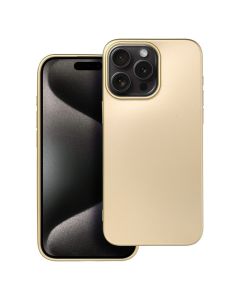 METALLIC Case for IPHONE 15 Pro Max gold