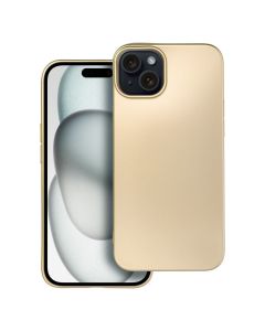 METALLIC Case for IPHONE 15 Plus Plus gold
