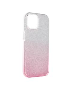 SHINING Case for IPHONE 15 transparent pink