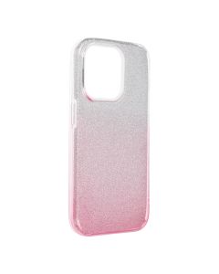 SHINING Case for IPHONE 15 Pro transparent pink