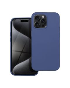 SILICONE case for IPHONE 15 Pro Max blue