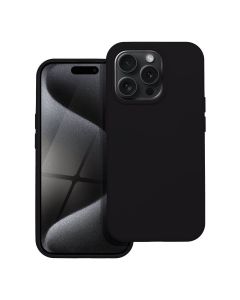 SILICONE case for IPHONE 15 Pro black