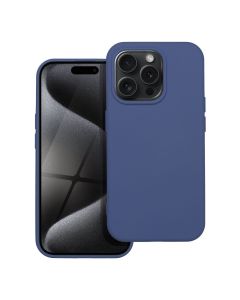 SILICONE case for IPHONE 15 Pro blue