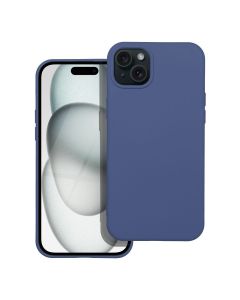 SILICONE case for IPHONE 15 Plus blue