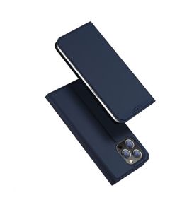DUX DUCIS wallet case SKIN PRO for IPHONE 15 Pro blue
