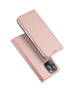 DUX DUCIS wallet case SKIN PRO for IPHONE 15 Pro rose