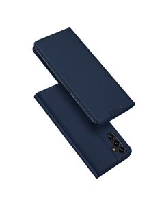 DUX DUCIS wallet case SKIN PRO for SAMSUNG A14 4G / 5G blue