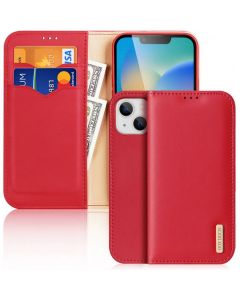 DUX DUCIS wallet case HIVO for IPHONE 15 Plus red