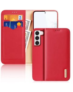 DUX DUCIS wallet case HIVO for SAMSUNG S23 Plus red