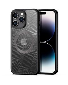 DUX DUCIS case AIMO MAG compatible with MagSafe for IPHONE 15 Pro Max black