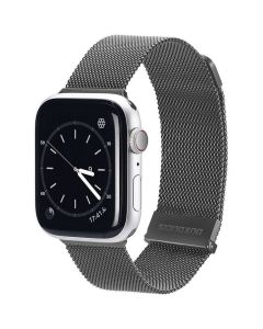 DUX DUCIS strap MILANESE stailess steel magnetic for Apple Watch 38 / 40 / 41 mm grey