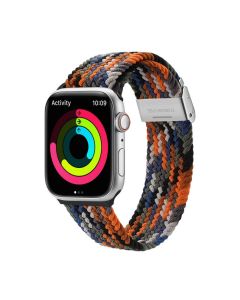 DUX DUCIS strap MIXTURE II stretchable braided for Apple Watch 42 / 44 / 45 mm camo