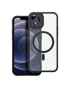 FULL MATTE MAG COVER case compatible with MagSafe for IPHONE 12 black