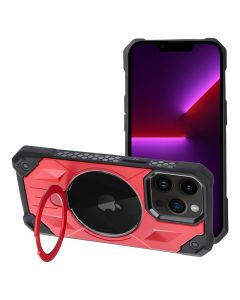 ARMOR MAG COVER case compatible with MagSafe for IPHONE 13 Pro red