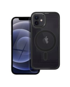 COLOR EDGE MAG COVER case compatible with MagSafe for IPHONE 12 / 12 Pro black