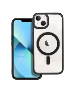 COLOR EDGE MAG COVER case compatible with MagSafe for IPHONE 13 black