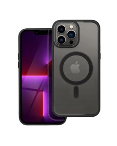 COLOR EDGE MAG COVER case compatible with MagSafe for IPHONE 13 Pro Max black