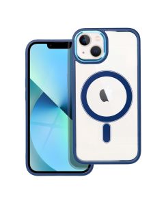 COLOR EDGE MAG COVER case compatible with MagSafe for IPHONE 13 navy blue