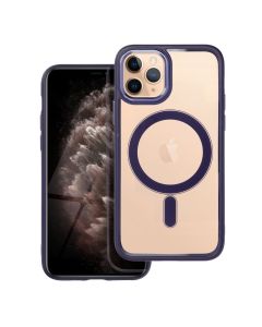 COLOR EDGE MAG COVER case compatible with MagSafe for IPHONE 11 Pro deep purple