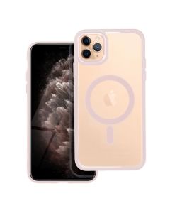 COLOR EDGE MAG COVER case compatible with MagSafe for IPHONE 11 Pro Max pink