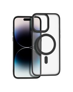 MATTE MAG COVER case compatible with MagSafe for IPHONE 14 Pro Max black