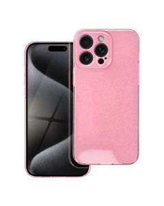 CLEAR CASE 2 mm BLINK for IPHONE 15 Pro Max pink