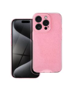CLEAR CASE 2 mm BLINK for IPHONE 15 Pro pink