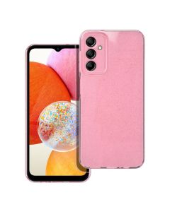 CLEAR CASE 2 mm BLINK for SAMSUNG A14 5G / A14 4G pink