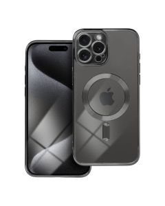 ELECTRO MAG COVER case compatible with MagSafe for IPHONE 15 Pro Max black
