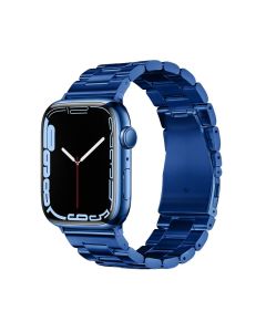 FORCELL F-DESIGN FA10 stainless steel strap for APPLE Watch 42 / 44 / 45 / 49 mm blue