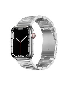 Strap to Apple Watch Forcell F-Design FA10 steel clasp 42 / 44 / 45 / 49 mm silver
