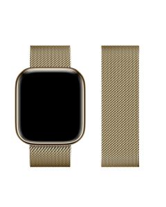 FORCELL F-DESIGN FA03 magnetic stainless steel strap for APPLE Watch 38 / 40 / 41 mm vintage gold