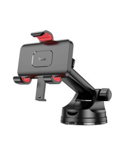 Car phone holder Hoco windshield / dashboard H22 black