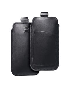ROYAL - Leather universal blet pocket / black - Size L - IPHONE 6 / 7 / 8