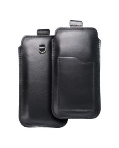 ROYAL - Leather universal blet pocket / black - Size XL - IPHONE 11 / 12 / 13 / SAMSUNG S7 EDGE