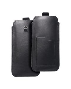 ROYAL - Leather universal blet pocket / black - Size 2XL+tall - SAMSUNG S21 ULTRA / HUAWEI P Smart 2021 / XIAOMI Redmi 12 / OPPO A98 5G